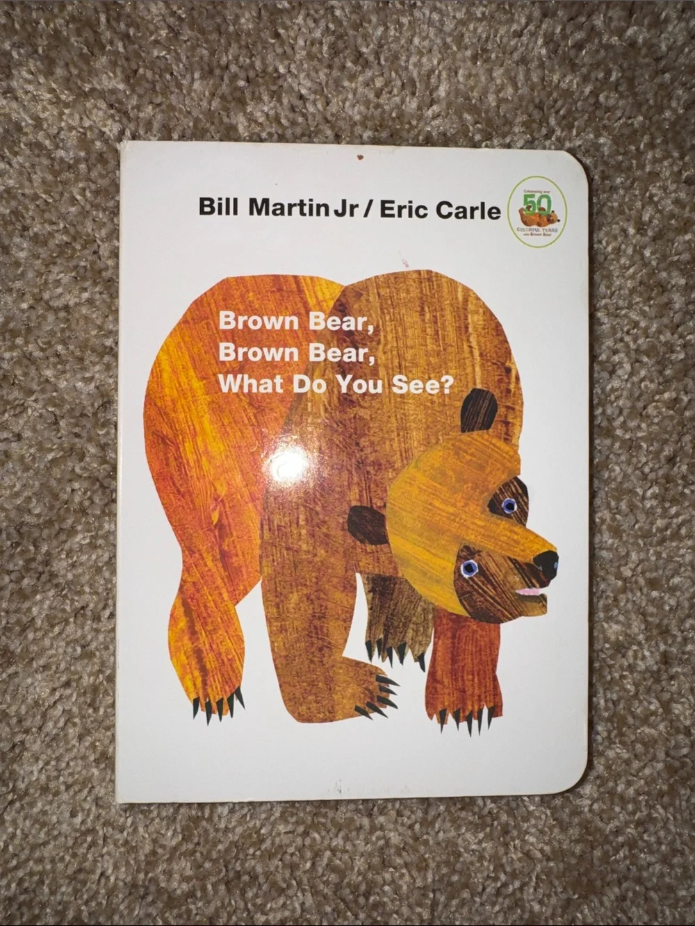 Brown Bear, Brown Bear Board Book by Bill Martin Jr./Eric Carle - Brown